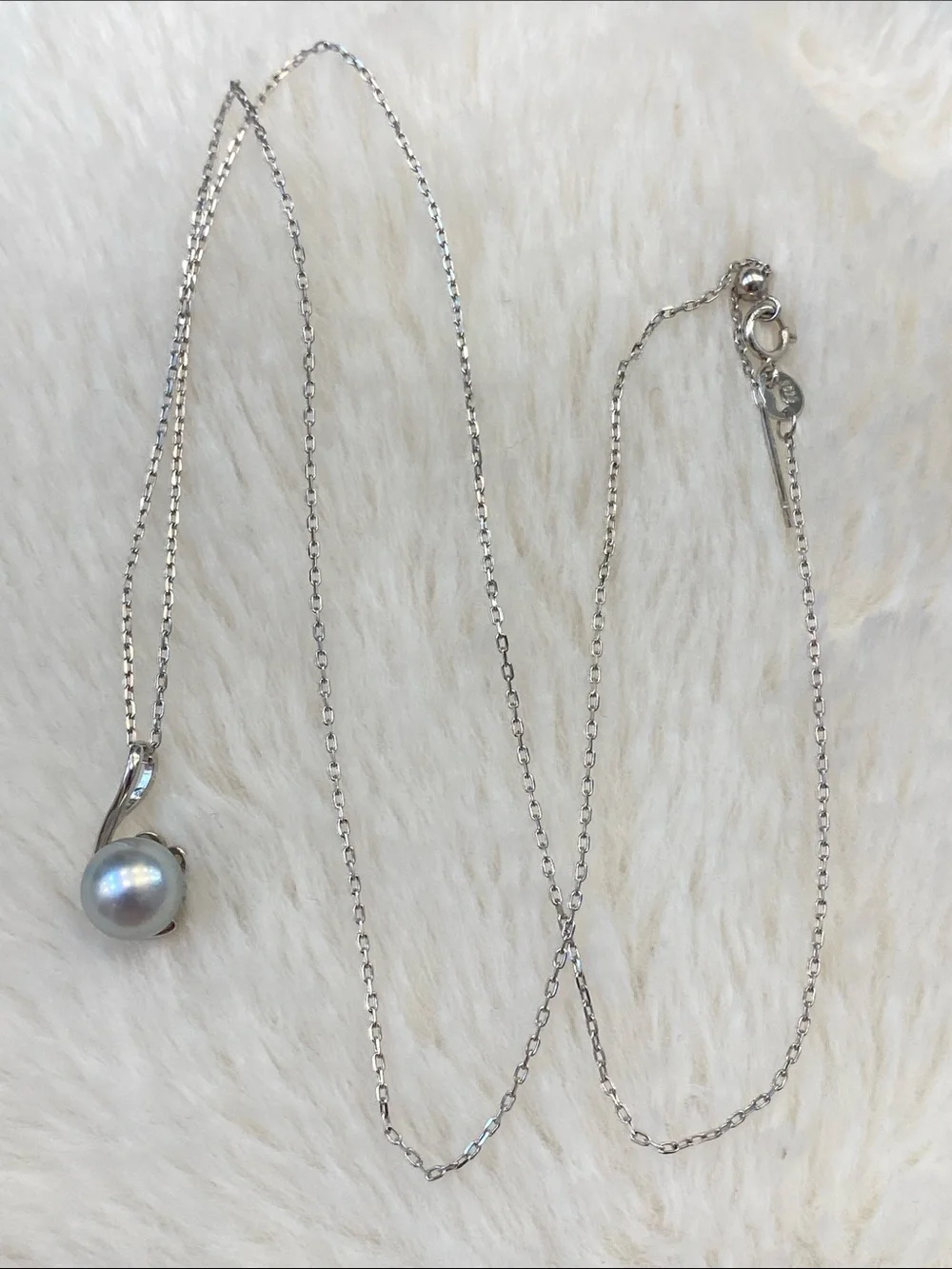 Gray Pearl Pendant - Picture 4 of 6